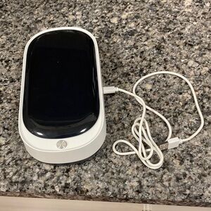 White Phone Sanitizer with USB Cable